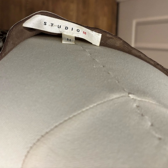 STUDIO M - circular pattern tulle midi/maxi sleeveless dress - Picture 5 of 7